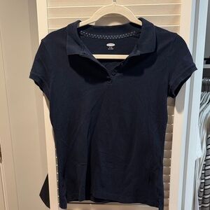 Old Navy Navy Blue Polo Shirt